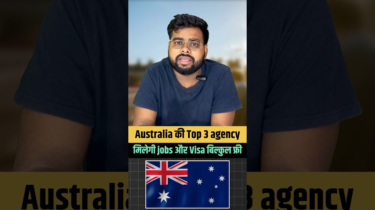Top Recruitment Agency in Australia 2025 for Indians | Get Job + Visa Easily #australiajobs