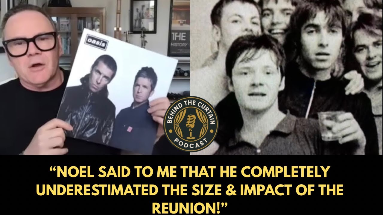 Brian Cannon on working with Oasis again, the album & single covers in 90’s, Oasis Live ‘25 & more