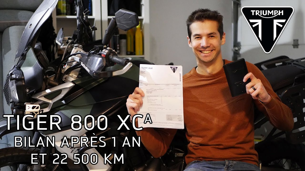 Triumph Tiger 800 XCa 2018 : mon bilan après 1 an et 22 500 km !
