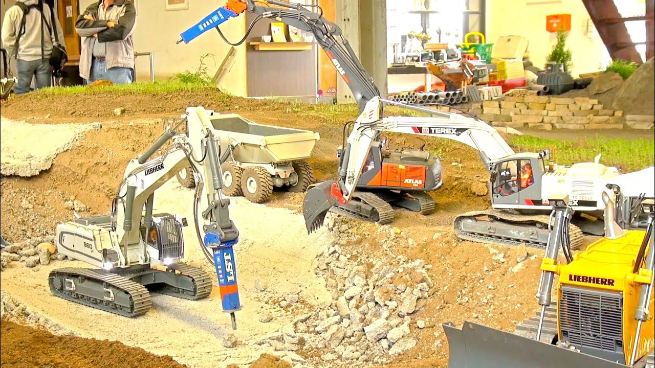 BEST OF RC CONSTRUCTION MOMENTS I RC DIGGER I RC TRUCKS I RC TRACTOR I LIEBHERR I MAN I AROCS