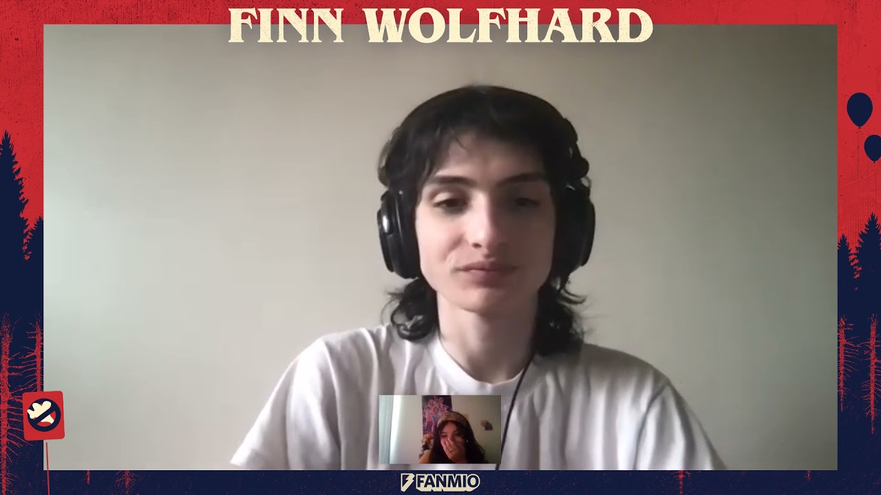 meeting finn wolfhard on fanmio❤️