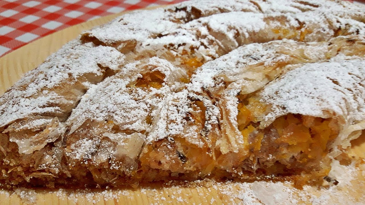 Pita savijača od buče (bundeve), bučnica - Pita di zucca | Kuham ja, kuhaš ti