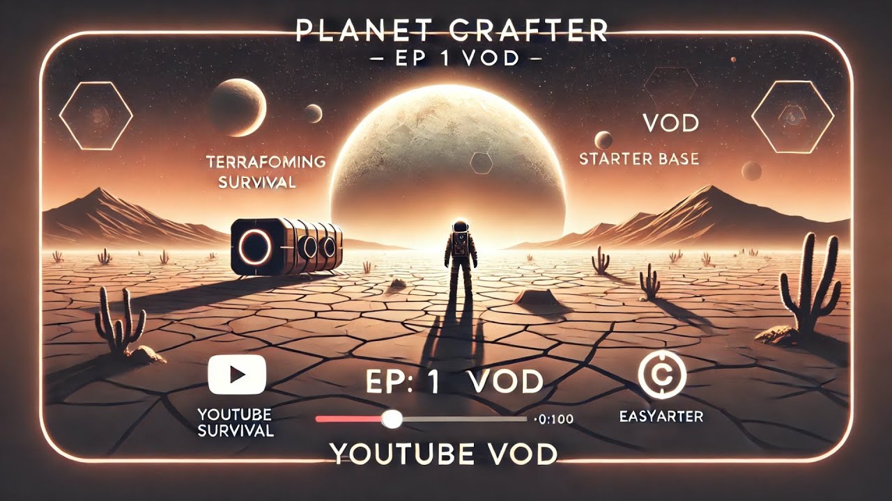 Начало нашего путешествия по терраформированию — Planet Crafter EP 1