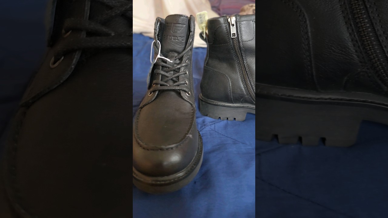 Red Tape black boots worth a buy