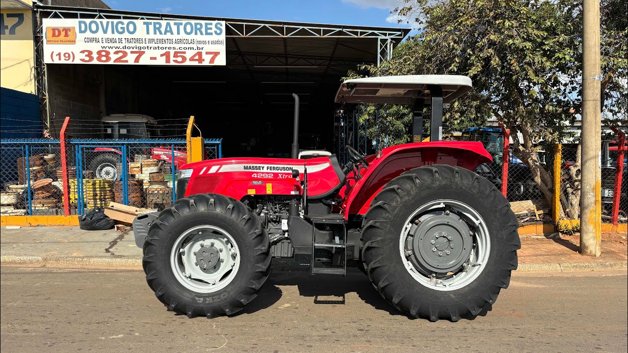 Trator Massey Ferguson 4292 XTRA 4x4 Ano 2022 semi novo a Vendaa !! Vendido