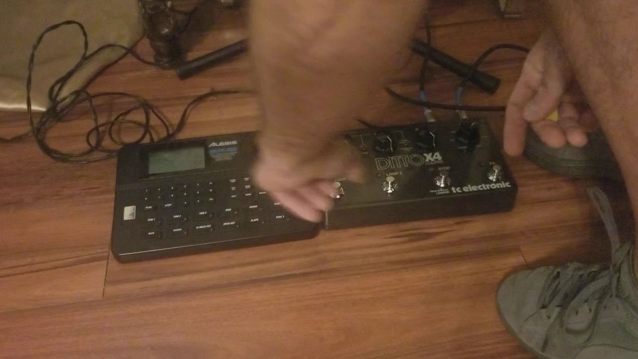 TC Electronic Ditto X4 overdub timing problem, sync issue