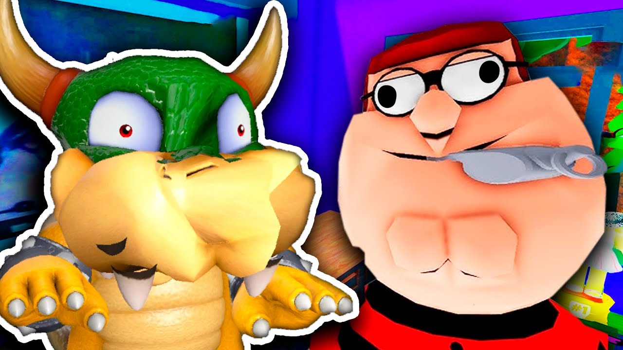 🏫✏️ GRIFFIN IS MY NEW TEACHER!!! 🏫✏️ Bowser Plays ESCAPE COACH GRIFFIN SCHOOL RUN OBBY ROBLOX