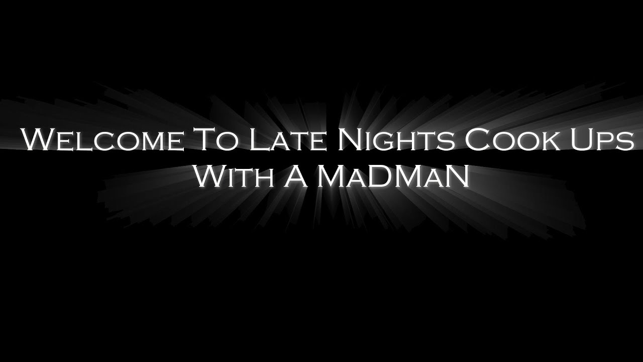 Late Night Cook Ups Sessions