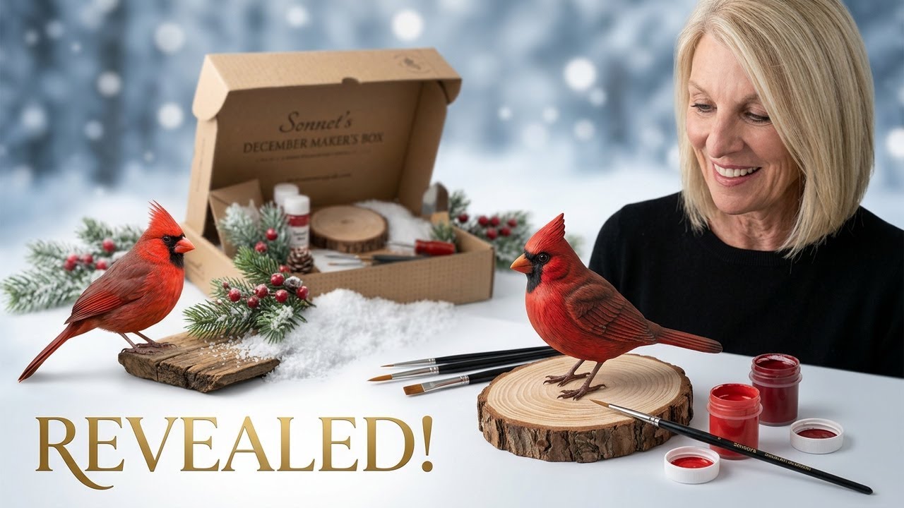 Winter Crafts l Sonnet’s December Maker’s  Box 