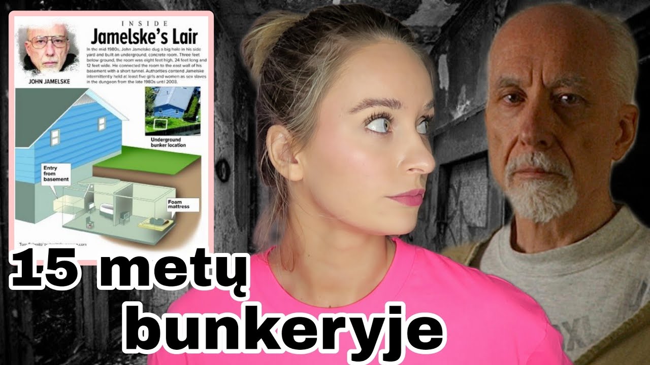 GROBĖ VAIKUS IR LAIKĖ JUOS BUNKERYJE - John Jamelske istorija