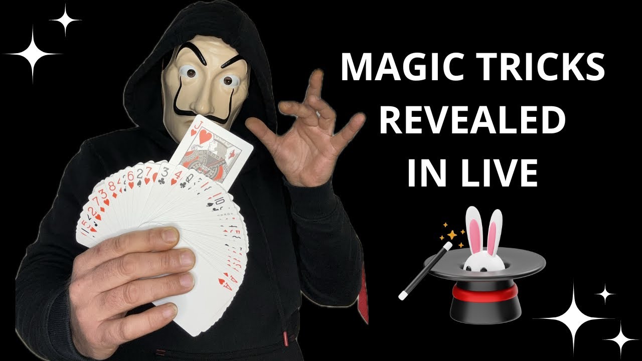 Magic Tricks Revealed in Live 🎩🪄 #magic #tricks #live #viral #trending #viralvideo #trend #tutorial