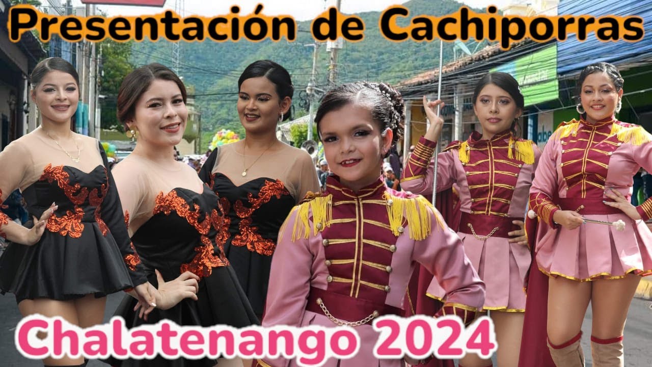 Presentación de Cachiporras en Chalatenango 2024 #elsalvador #dance #viral
