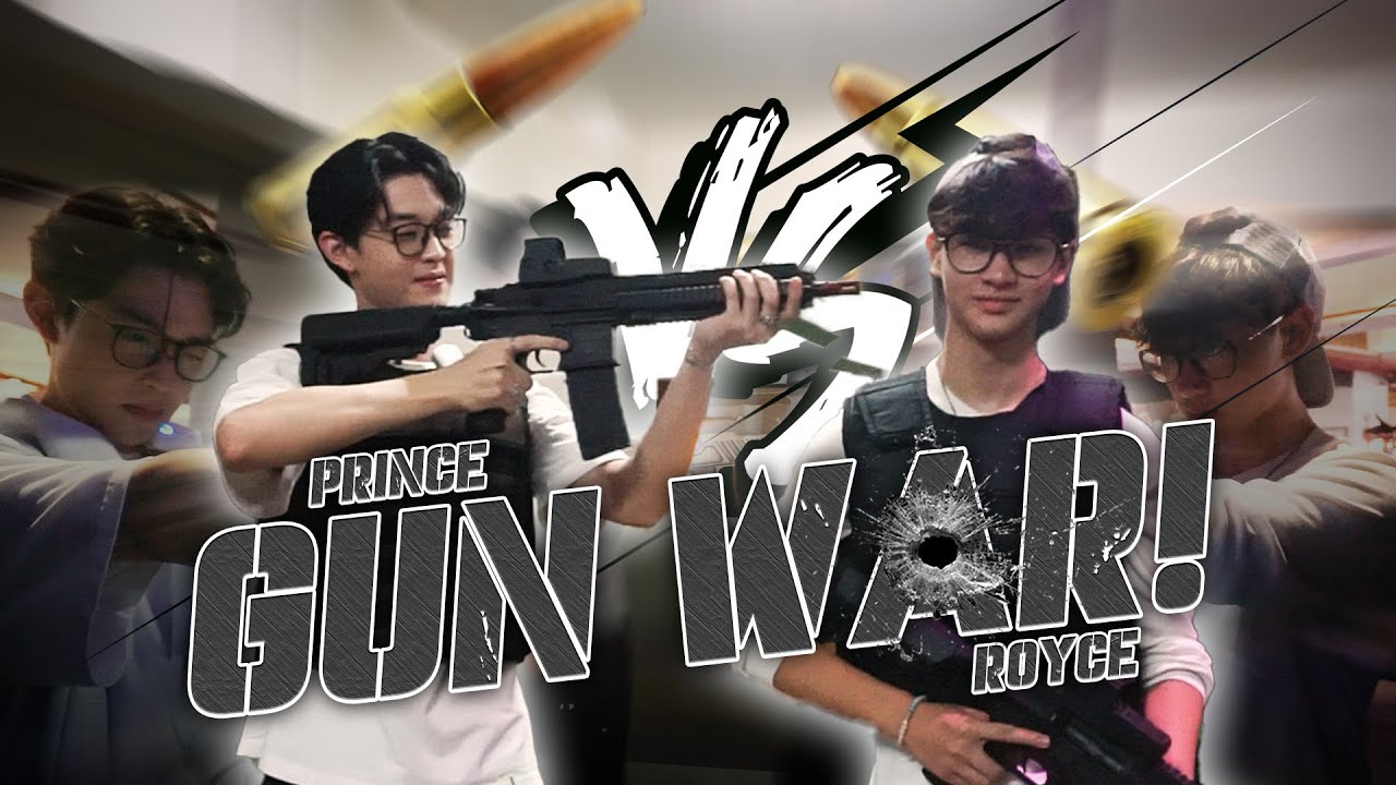 Prince vs Royce PERANG BENERAN! Siapa yang paling jago nembak?!