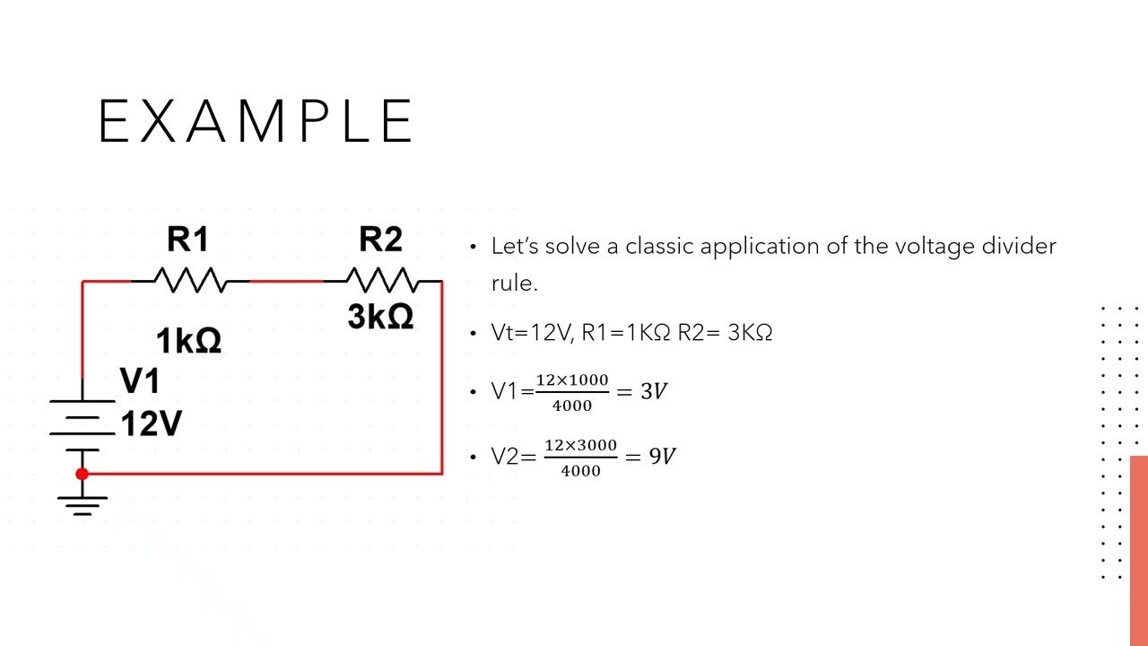 ENGG104- Voltage Divider Rule