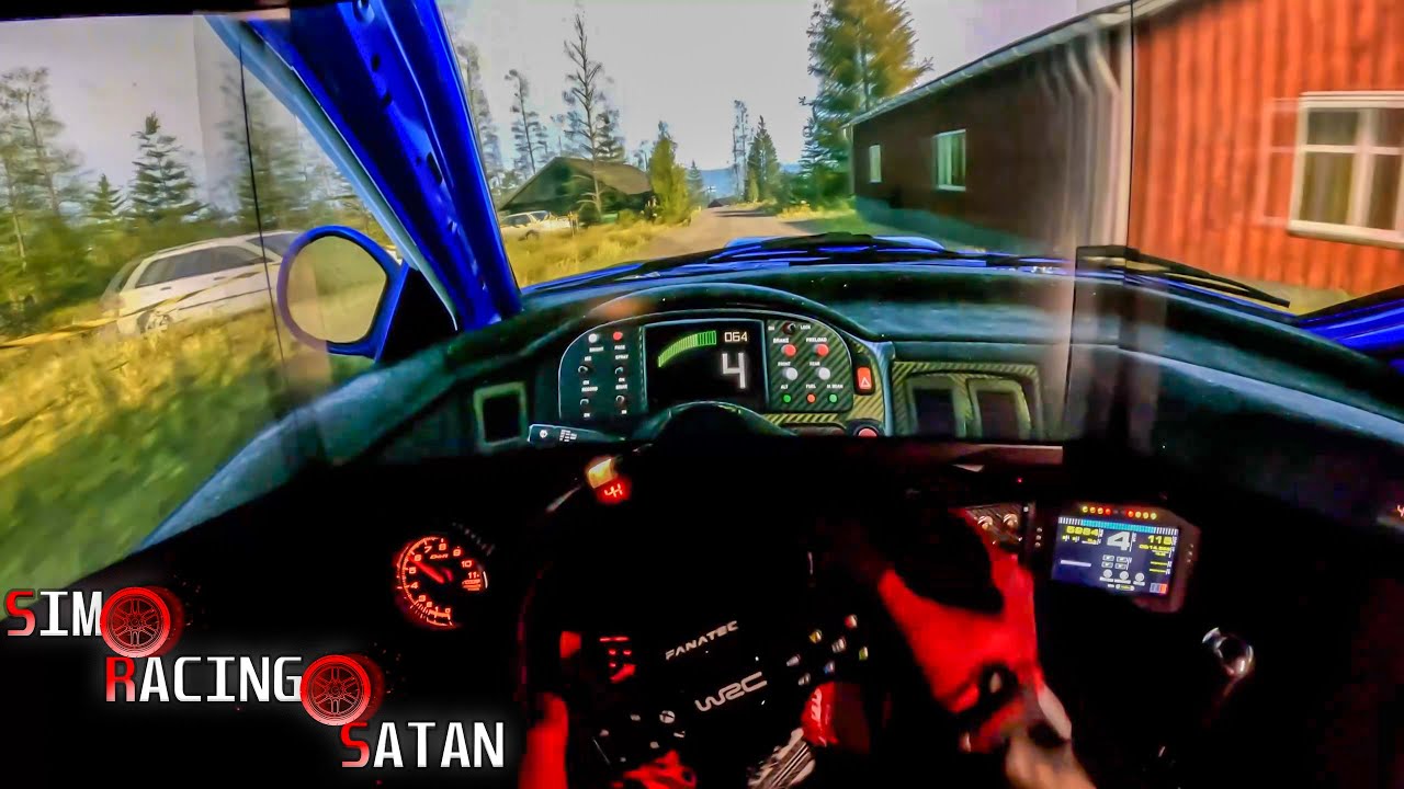 WRC 23: SUBARU Impreza 1998 @Rally Finland,Painaa 🇫🇮 | Fanatec CSL DD, CSL Elite WRC Wheel🛞