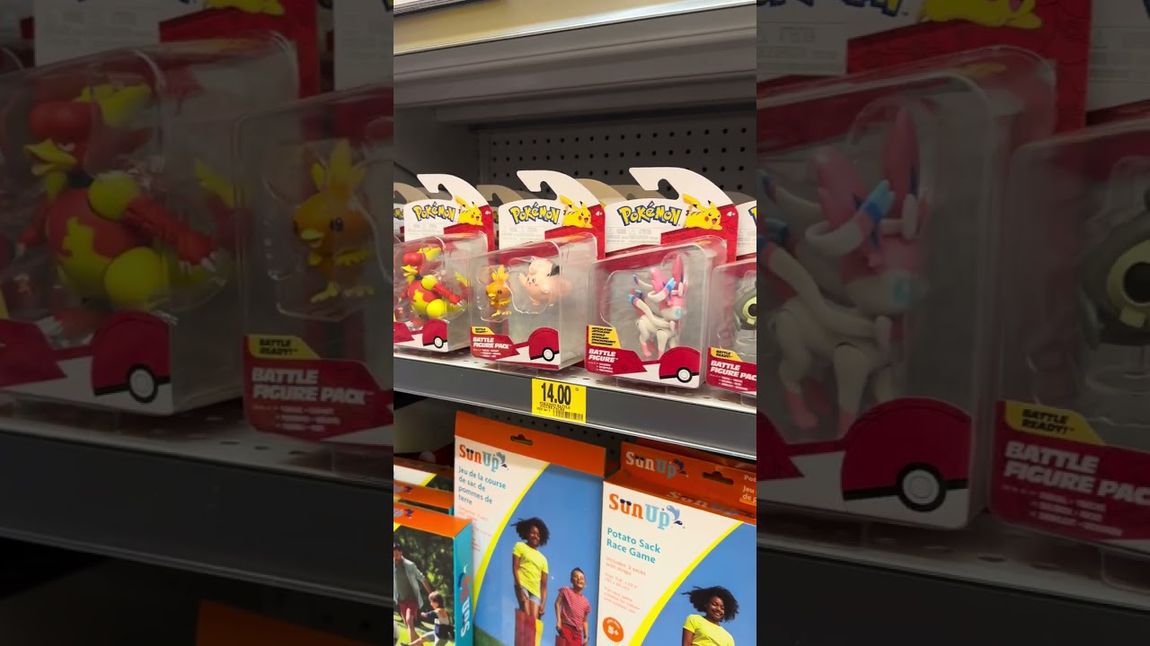 Giant Tiger Resale Find ~ Pokemon Battle Figure Sylveon ~ Nintendo Jazwares 2022