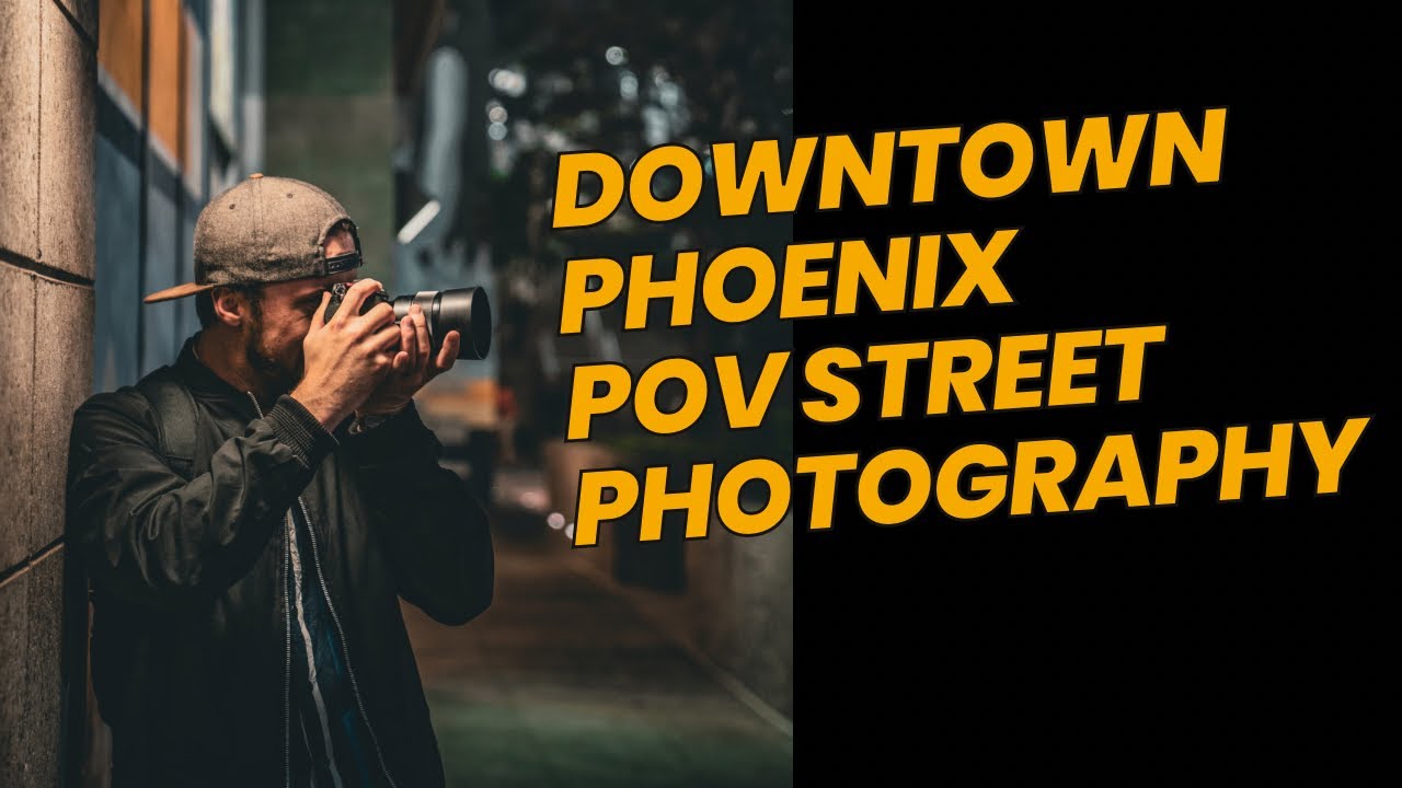 POV(ish) Street Photography in Phoenix | Playing PHOTO, like Horse but for Photographers
