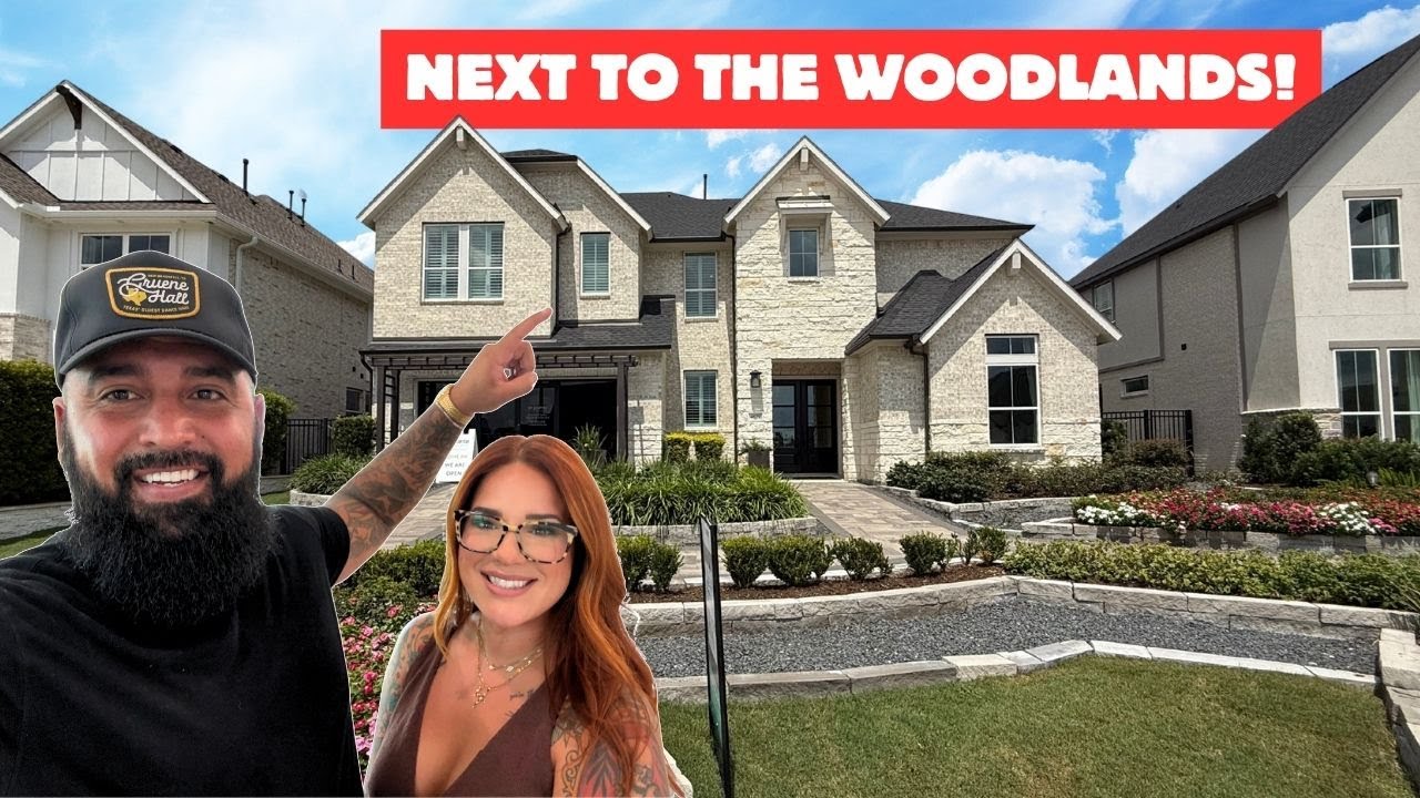 Luxury New Homes in Houston near The Woodlands Texas + Our California to Houston Relocation Story