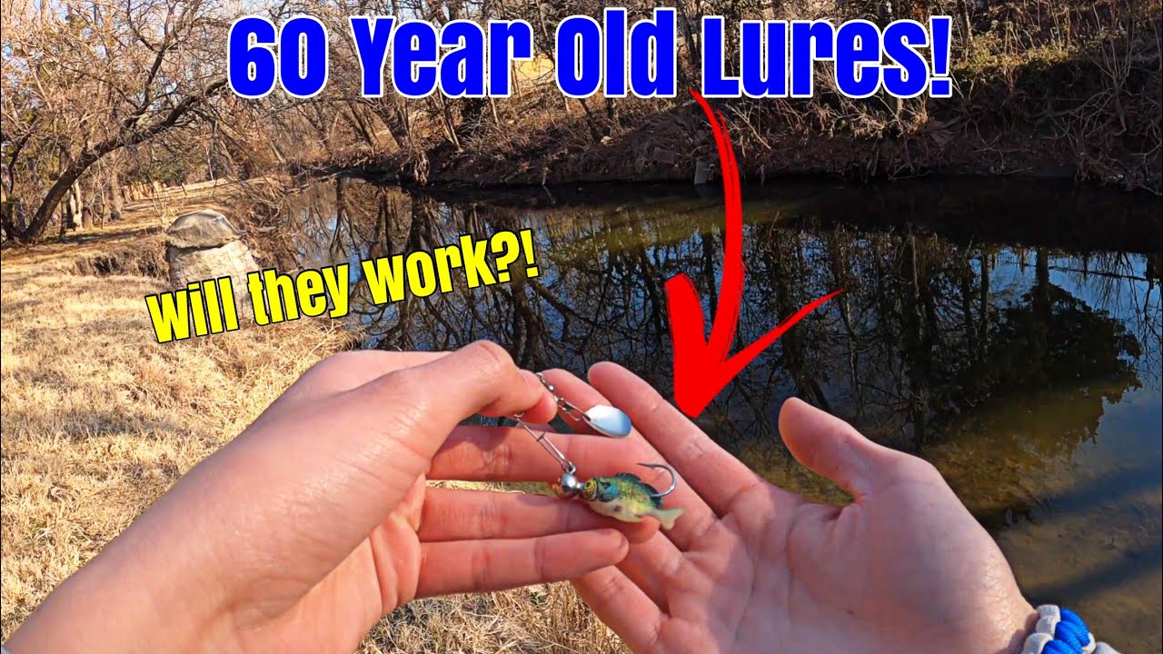 FIshing With 60 Year Old Fishing Lures (Will They Work?)