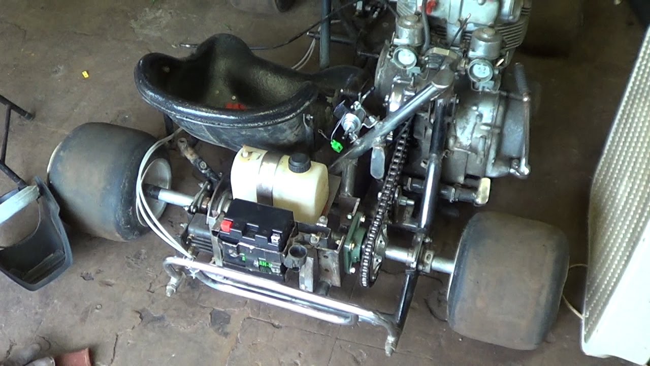 Home made 500cc shifter kart part 3