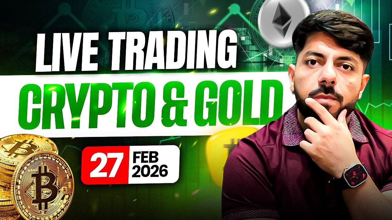 Live Intraday Trading | Crypto Bitcoin Live | VP Financials