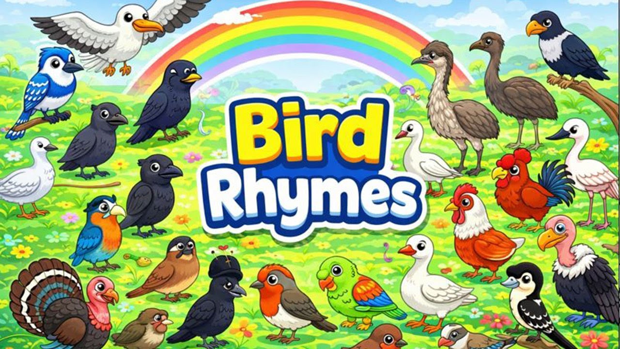A to Z Birds Name | Kids Bird Alphabet Song (Hindi) | Nursery Rhymes