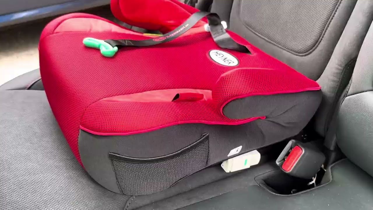 Heyner Child Car Booster Seat Isofix How To Install I-fix Safeup L I-size Booster For Your Child