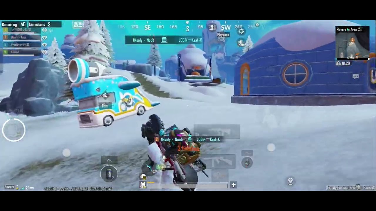 1Nonly Noob/1v4 clutches.