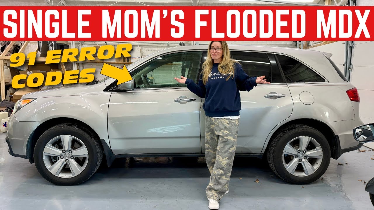 Ремонт затопленного ACURA MDX матери-одиночки (проблема была не в воде)