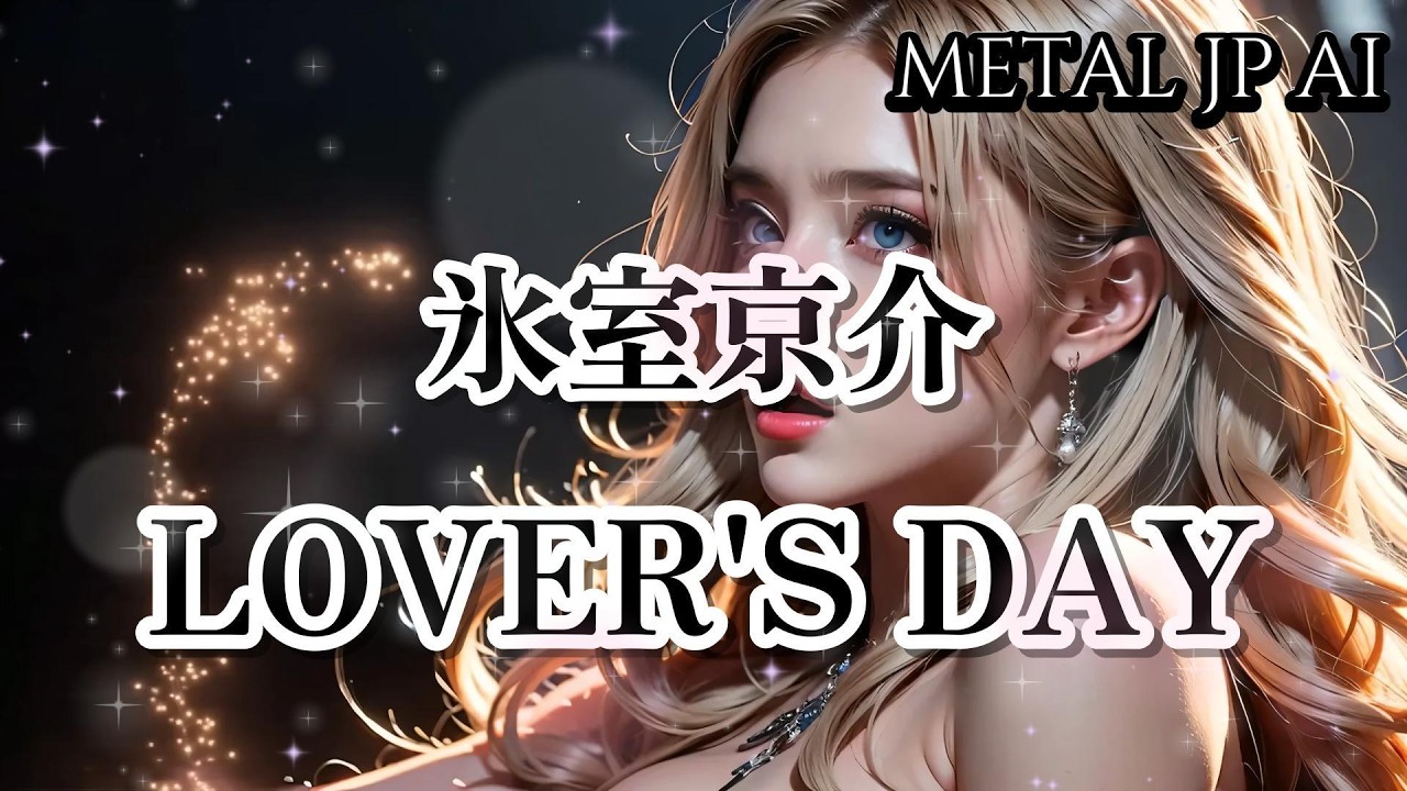 氷室京介【LOVER'S DAY】AIメタル女子がカバーした　AI cover J-Rock