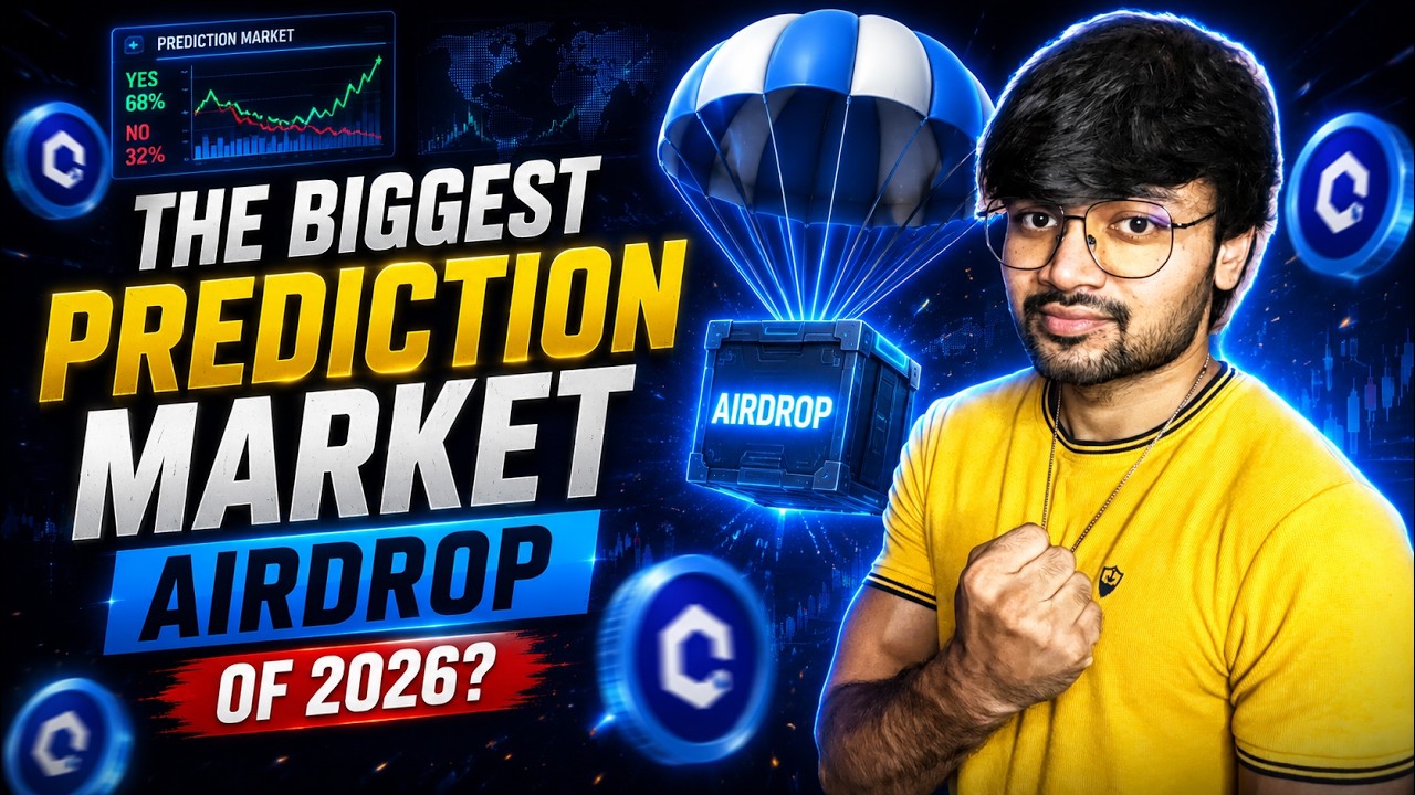 The Biggest Prediction Market Airdrop of 2026 | SAGE Hindi