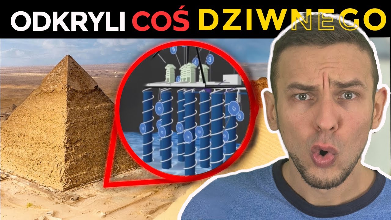 Pod Piramidami Gizy odkryto GIGANTYCZNE STRUKTURY! Odkrycie WSZECH CZAS&Oacute;W? (2025)