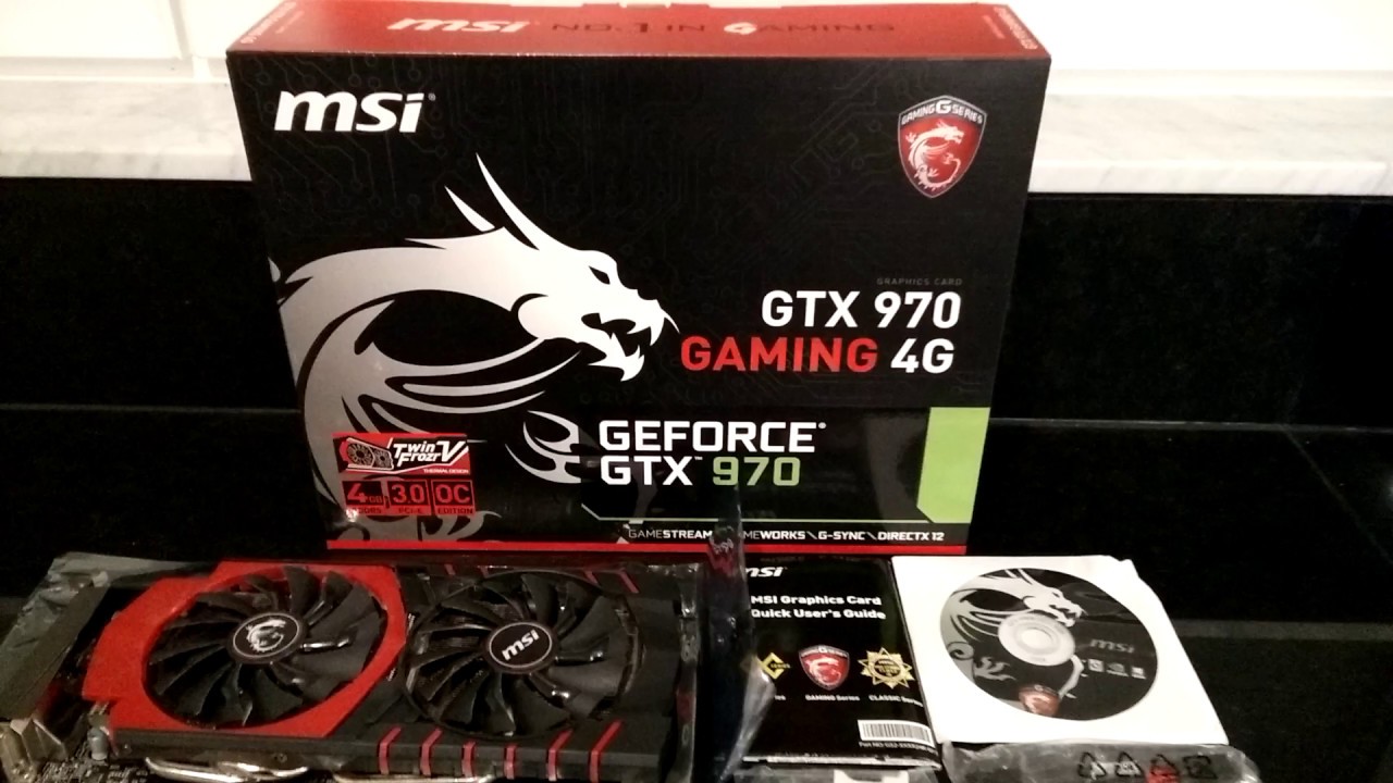 MSI NVIDIA Geforce GTX 970 Gaming 4