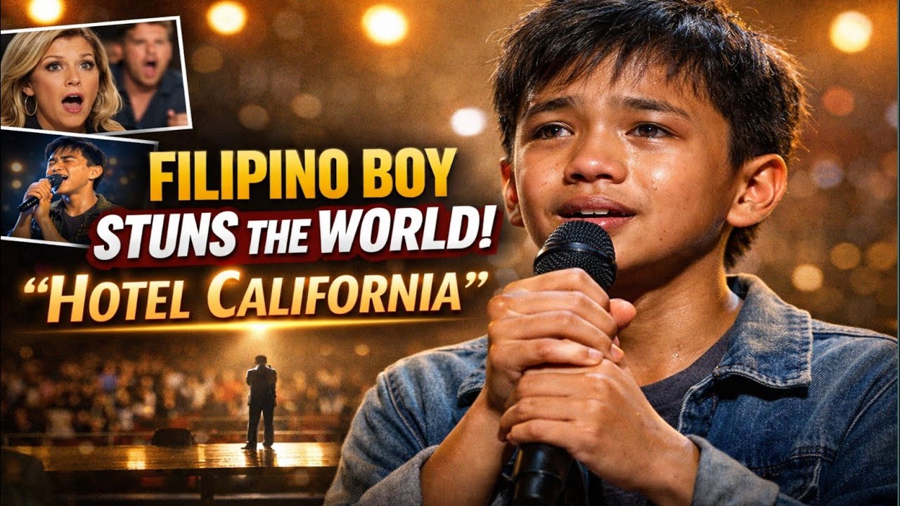 Filipino Boy Sings “Hotel California” and STUNS Everyone Worldwide
