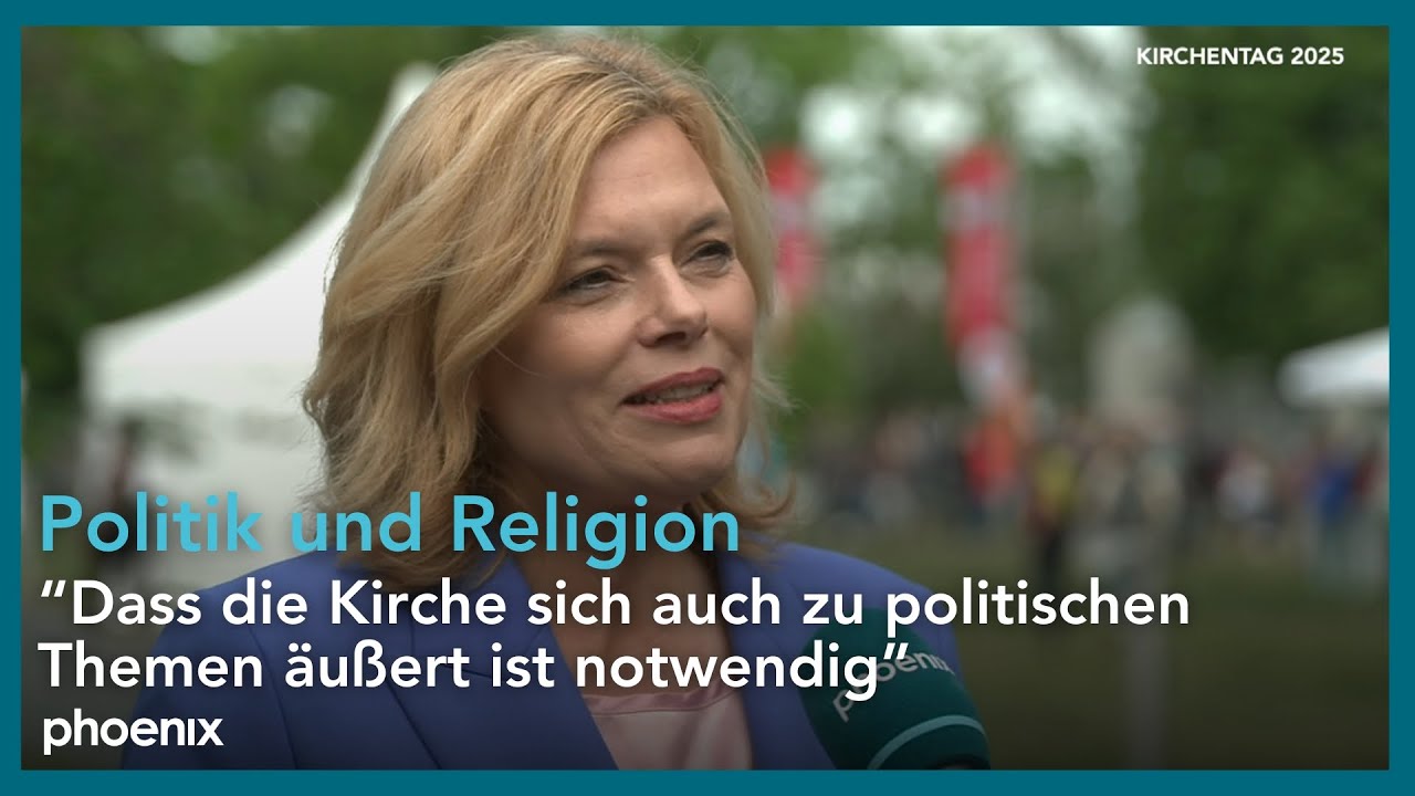 Interview mit Julia Klöckner (Bundestagspräsidentin) u.a. zur Bedeutung von Religion und Politik