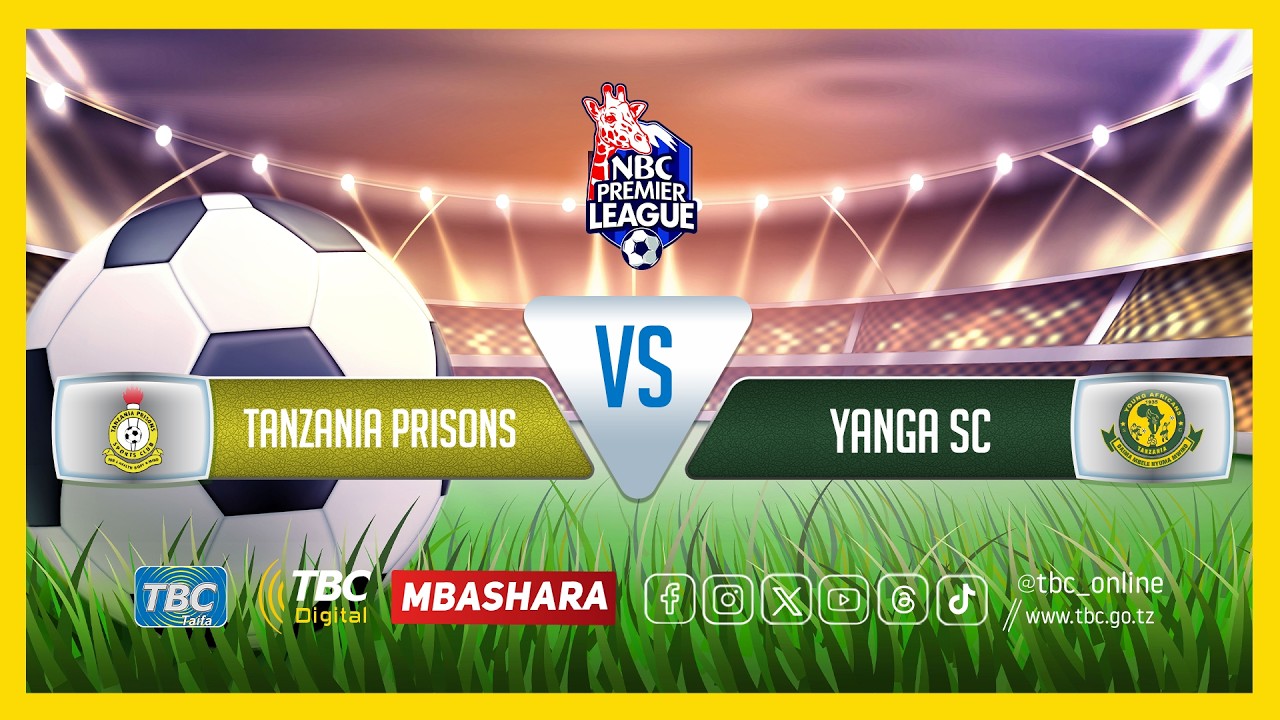 🔴#TBCLIVE: TANZANIA PRISONS (0) VS (1) YANGA SC | UWANJA WA JAMHURI  | DODOMA