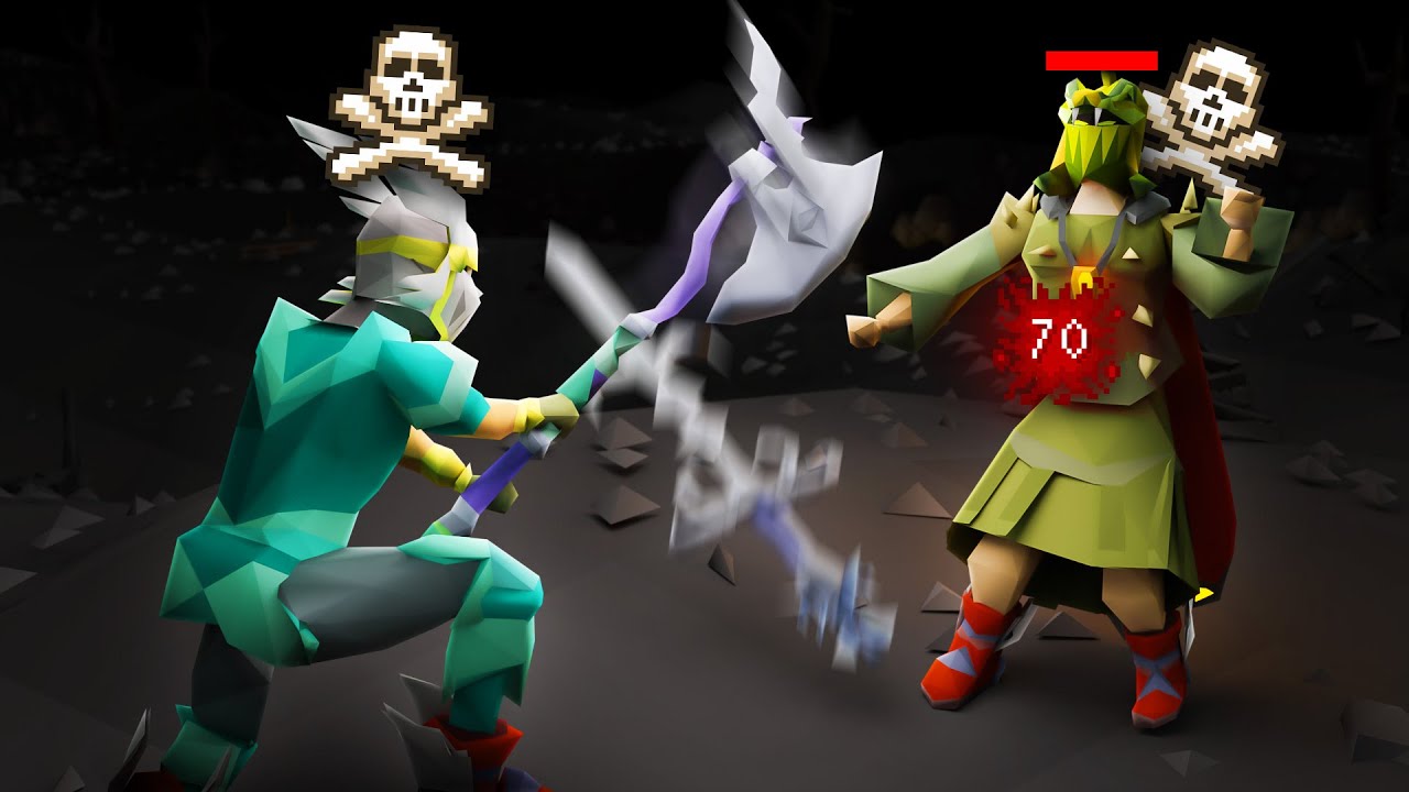 NHing с новым обновлённым топором SoulReaper в Deep Wildy
