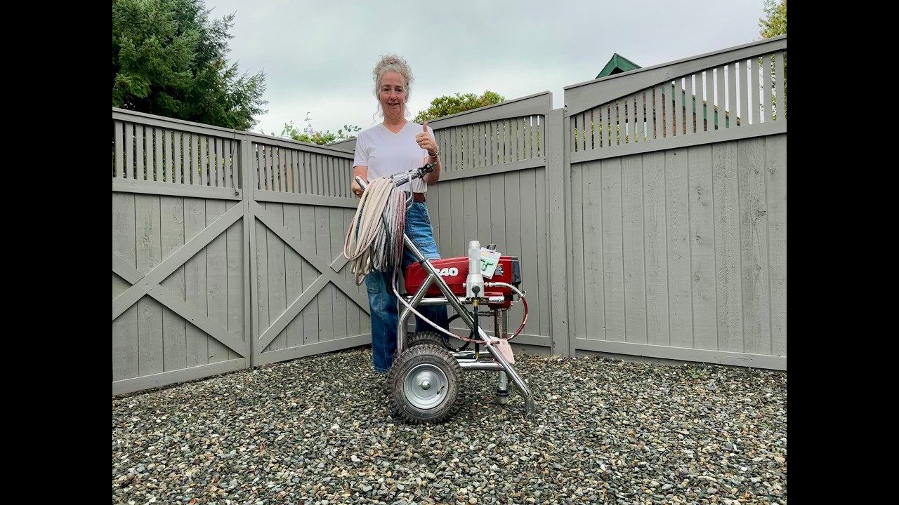 Painting In our Next Chapter: Titan 840 Airless Sprayer A tool for our DIY lifestyle