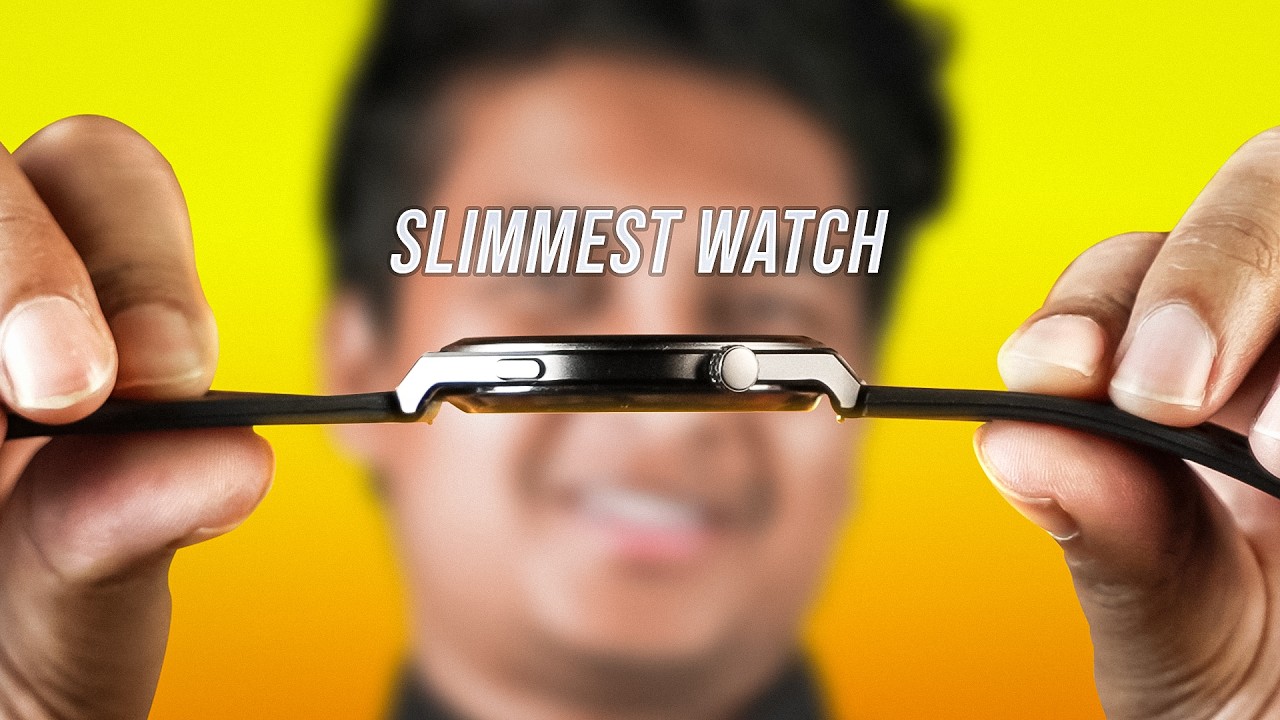 আমার দেখা slimmest স্মার্ট ওয়াচ - Blisbond Vertex