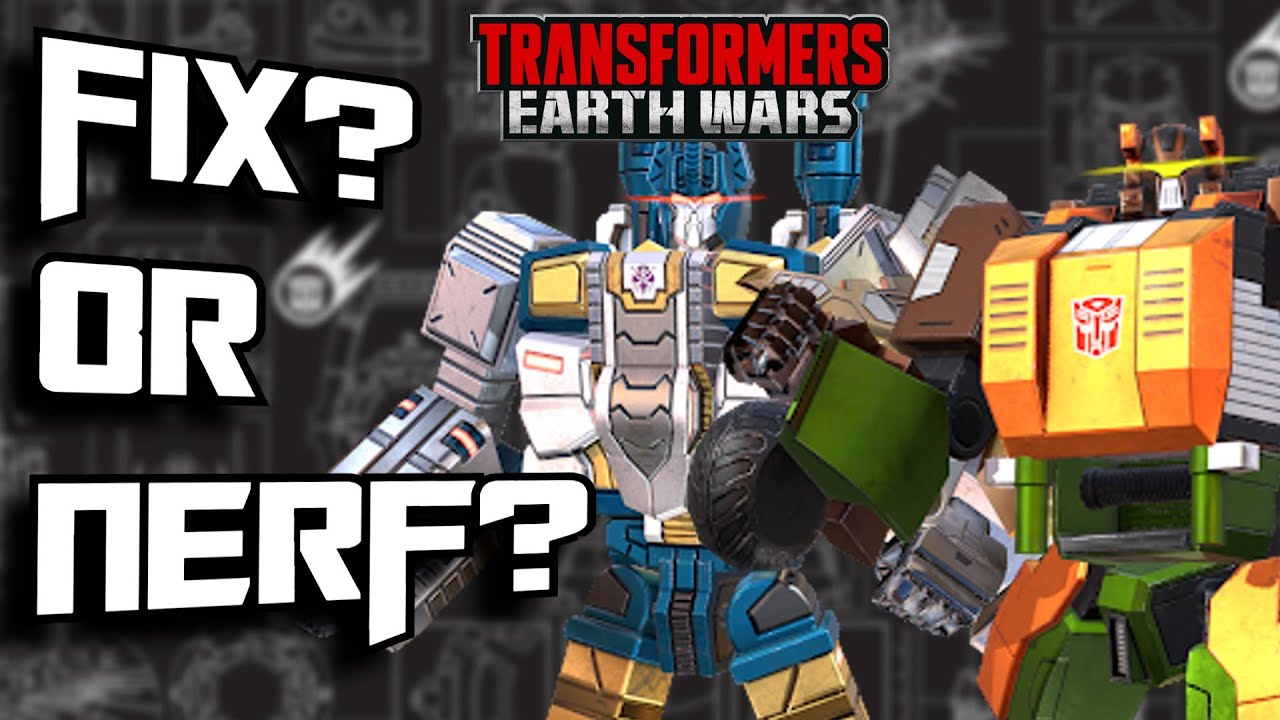 Roadbuster fix incoming Transformers Earth Wars