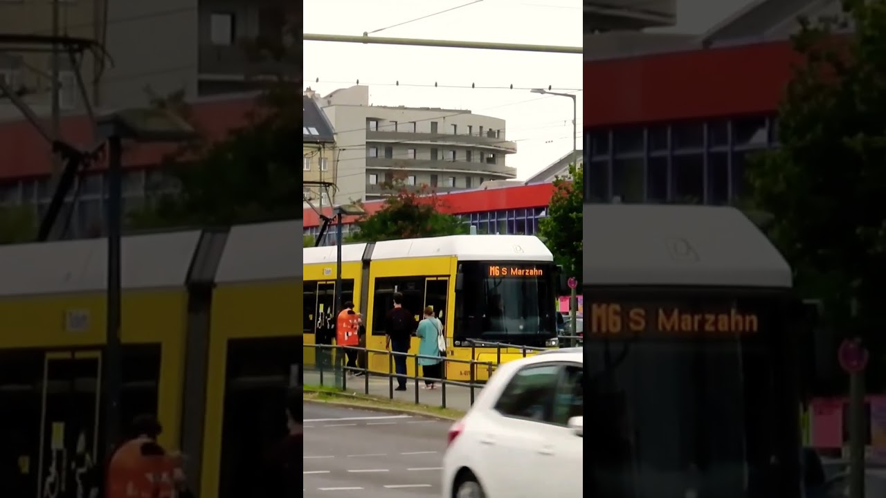 Berlin Tram, GT6-12ZRK 4016, Landsberger Allee/Petersburger Stra&szlig;e, 20.08.2021