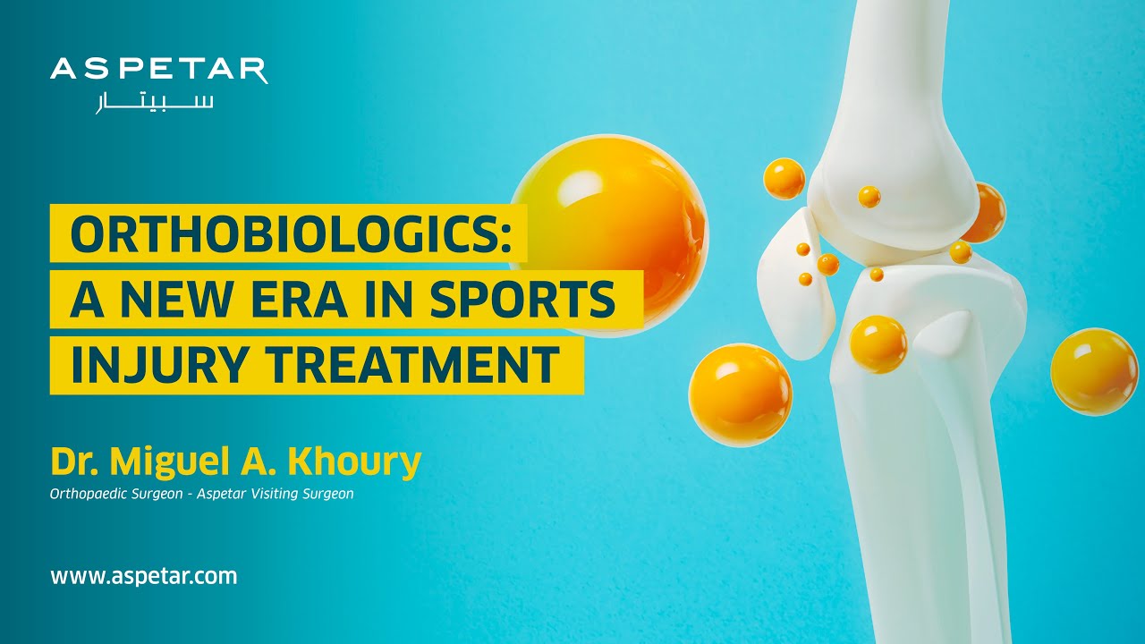 Ортобиология: новая эра в лечении спортивных травм — д-р Мигель А. Хури, хирург-ортопед.