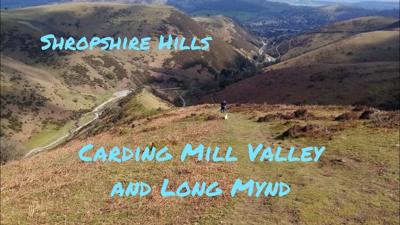 The Shropshire Hills:Carding Mill Valley and Long Mynd 16/04/2021