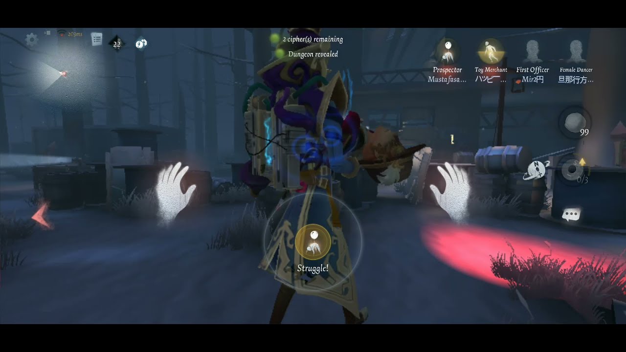 Identity V: Low quality test in 2GB ram, Snapdragon 439