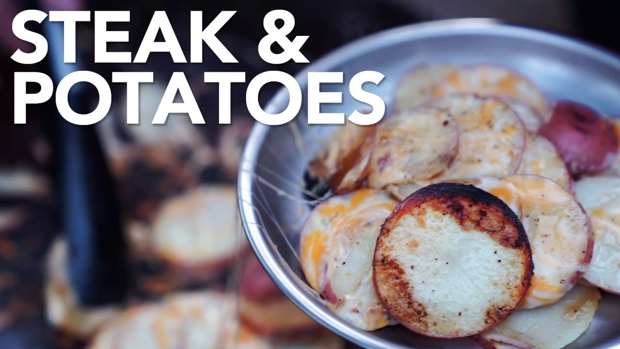 STEAK & POTATOES ON THE SKOTTLE