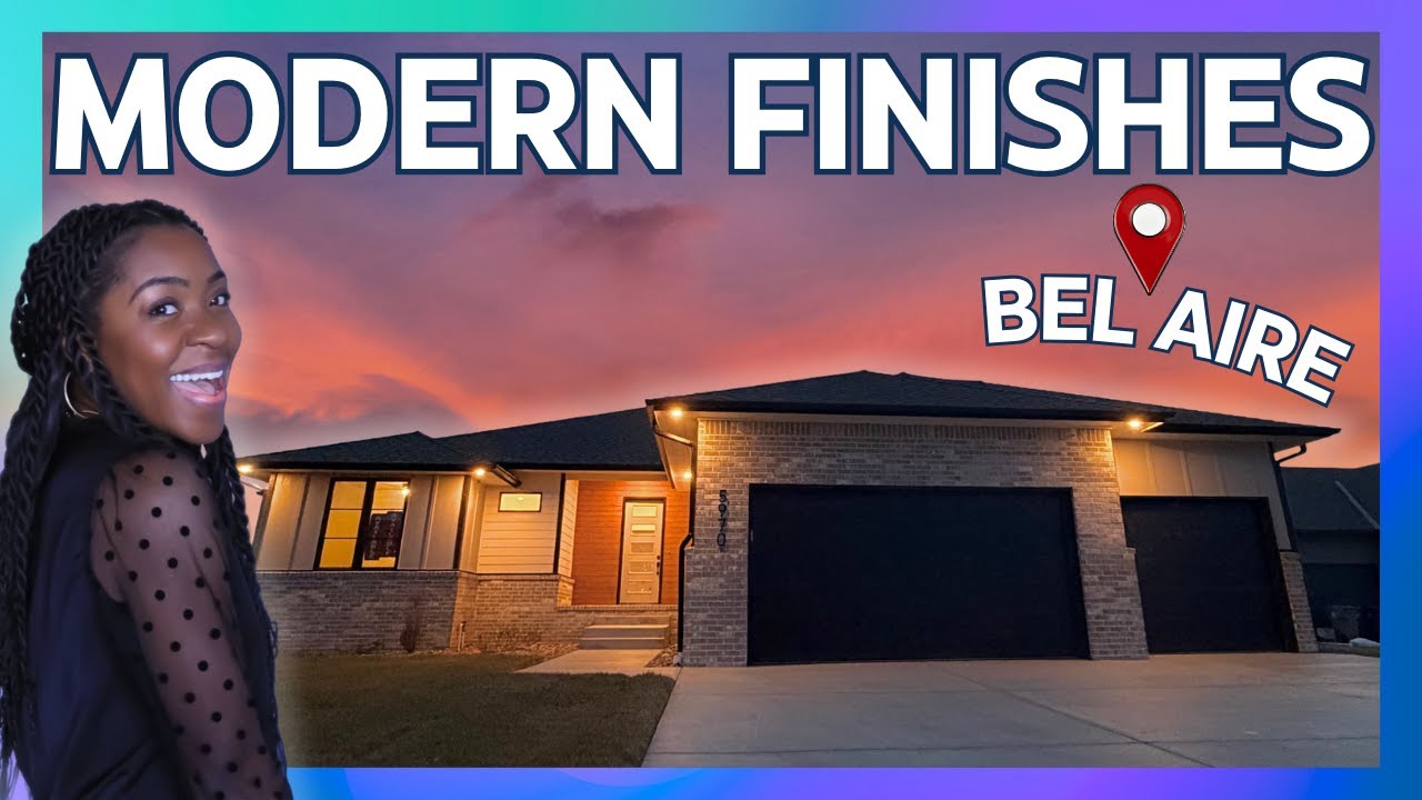 Step Inside this New Modern Home Just 5 Minutes from Wichita, KS