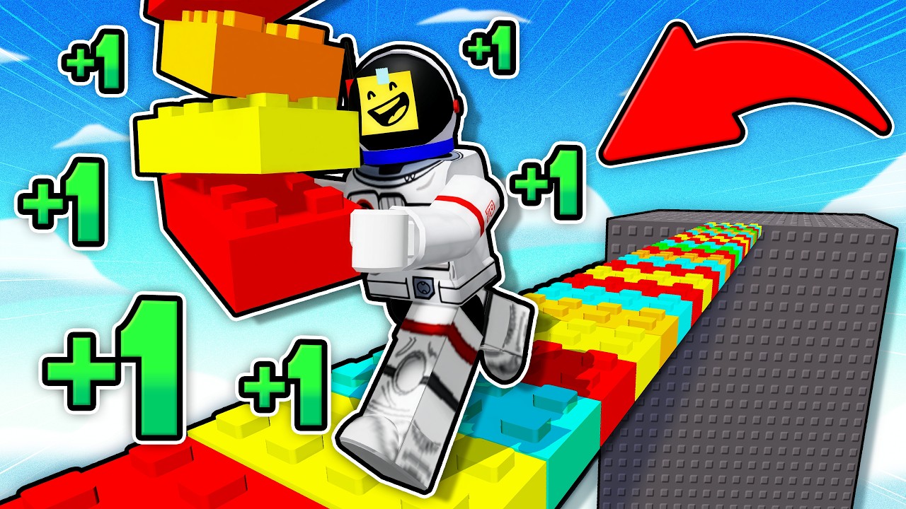 Gathering Trillions of BRICKS to Escape in Roblox