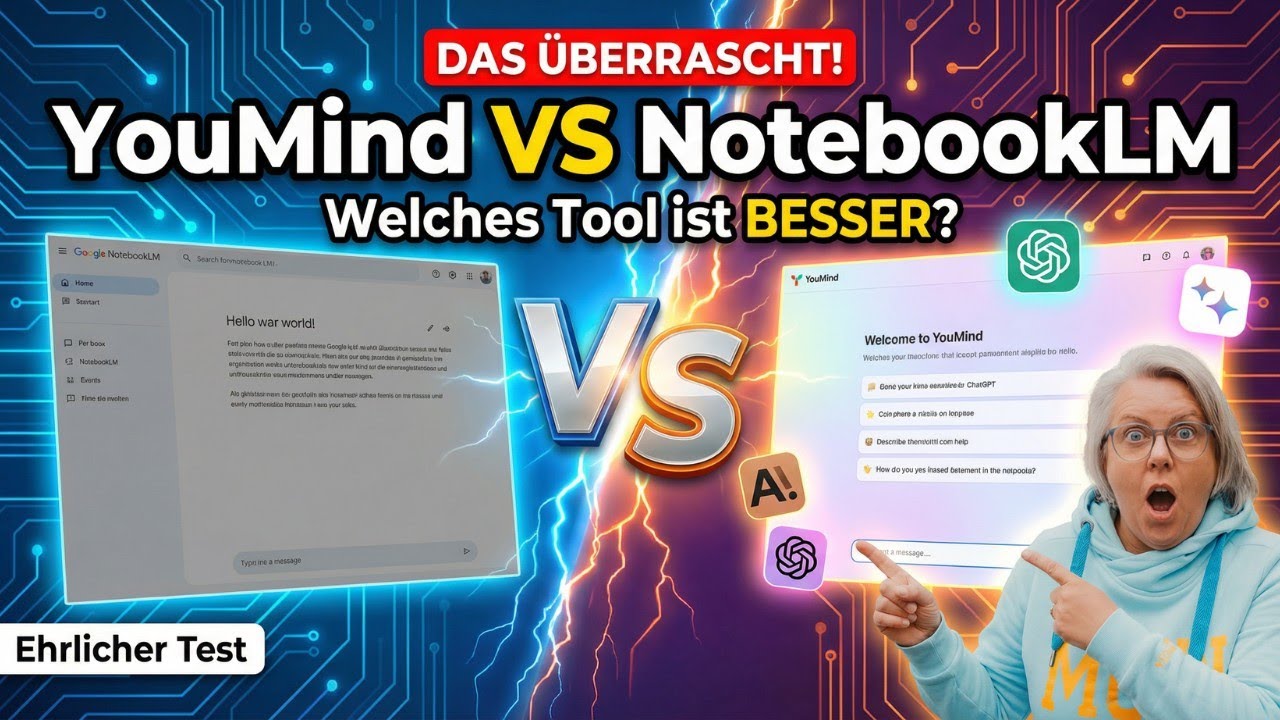 Youmind SCHLÄGT NotebookLM? Das Ergebnis überrascht