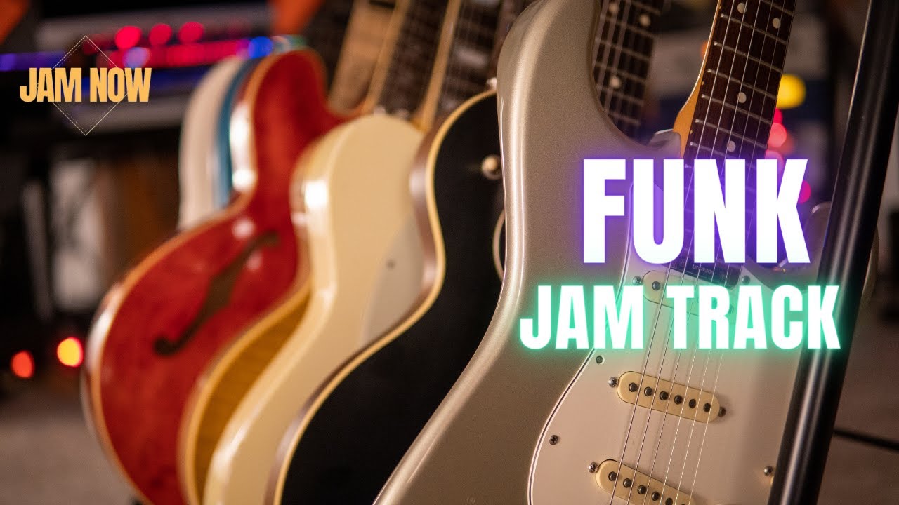 Funk Guitar Backing Track In E Minor (110bpm)