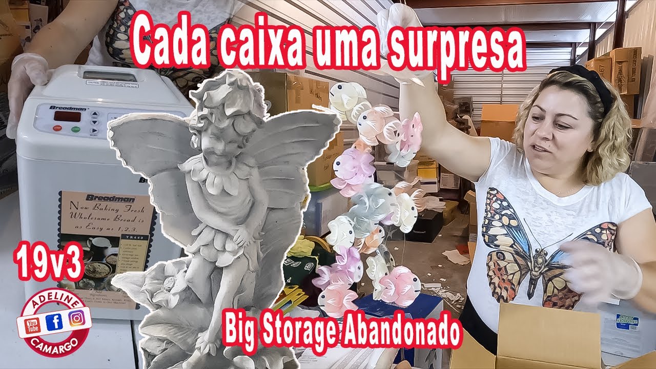 Big storage v3, Cada caixa uma surpresa, muitas relíquias abandonadas | Adeline Camargo